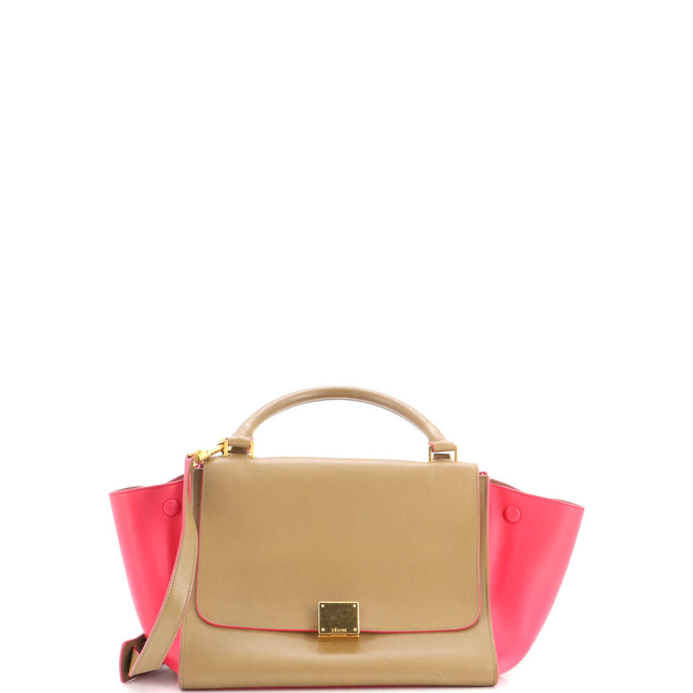Celine Small Trapeze Bag Leather